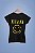 Camiseta blusa preta baby look feminina banda nirvana - Imagem 5