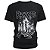 Camiseta blusa preta Infantil banda ramones Kids - Imagem 1