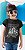 Camiseta blusa preta Infantil banda ramones Kids - Imagem 2