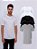 Kit Com 5 Camisetas Masculinas 100% Algodão Básicas - Imagem 1