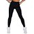 Kit 5 Calça Legging Suplex Academia Fitness Preto - Imagem 4