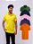 Kit Com 5 Camisetas Gola Polo Piquet 100% Poliéster - Imagem 3