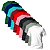 Kit 5 Camisetas Básica Malha Fria 100% Poliéster - Sortidas - Imagem 4