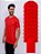 Kit Com 10 Camisetas Masculinas 100% Poliéster - Vermelha - Imagem 1