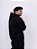 Blusa Moletom Com Capuz e Bolso Canguru  Preto - Imagem 1