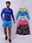 Kit Com 5 Bermudas Tactel Masculina Cores/Estampas Sortidas - Imagem 1