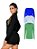 Kit Com 3 Camisetas Lisa Manga Longa Proteção UV Feminina Coloridas - Imagem 1
