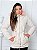 Jaqueta ParKa Sarja Feminina Dupla Face Off-White - Imagem 1