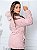 Jaqueta ParKa Feminina Dupla Face Nylon/Peluciada Rosa - Imagem 4
