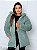 Jaqueta ParKa Feminina Dupla Face Nylon/Peluciada Verde - Imagem 5
