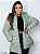 Jaqueta ParKa Feminina Dupla Face Nylon/Peluciada Verde - Imagem 1