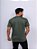 Kit 10 Camisetas Básicas Lisa Manga Curta 100% Poliéster Verde Militar - Imagem 3