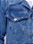 Jaqueta Jeans Destroyed Masculina Com Bolso - Imagem 3