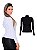 Kit 2 Blusas Femininas Manga Longa Gola Alta Viscolycra - Imagem 2