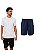 Kit 2 Bermudas Esportivas Tactel Masculina - Cores Sortidas - Imagem 1