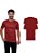 Kit 2 Camisetas Básicas Lisa Manga Curta 100% Poliéster - Imagem 4