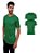 Kit 2 Camisetas Básicas Lisa Manga Curta 100% Poliéster - Imagem 2