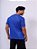 Kit 300 Camisetas Manga Curta 100% Poliester Azul Royal - Imagem 4