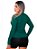 Jaqueta Casaco UV Com Ziper Proteção FPU50  Feminino Verde - Imagem 3