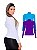 Kit 2 Blusas Femininas Manga Longa Gola Alta Colorido - Imagem 1
