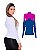 Kit 2 Blusas Femininas Manga Longa Gola Alta Colorido - Imagem 4