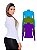Kit 3 Blusas Femininas Manga Longa Gola Alta Colorido - Imagem 2