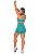 Conjunto Academia Fitness Top Alcinha com Bojo e Short Verde - Imagem 2