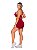Conjunto Academia Fitness Top Alcinha com Bojo e Short Vinho - Imagem 4