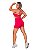 Conjunto Academia Fitness Top Alcinha com Bojo e Short Pink - Imagem 3