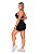 Conjunto Academia Fitness Top Alcinha com Bojo e Short Preto - Imagem 2