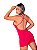 Macaquinho Fitness Academia Alcinha com Bojo Removivel Pink - Imagem 3