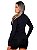 Jaqueta Casaco UV Proteção FPU50 Com Zíper Feminino Preto - Imagem 4