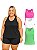 Kit 3 Regata Nadador Dryfit Fitness Academia Plus Size Cores Sortidas - Imagem 3