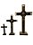CRUCIFIXO MDF PAREDE/MESA MED 19CM - Imagem 5