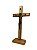 CRUCIFIXO MADEIRA TECA GRD 19CM - Imagem 3