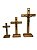 CRUCIFIXO MADEIRA TECA MED 13CM - Imagem 4