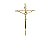 CRUCIFIXO METAL ESTILIZADA GRD 24CM - Imagem 2