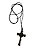 CORDAO CRUCIFIXO METAL - Imagem 2