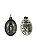 MEDALHA NIQUEL NS DAS GRACAS 2CM - PC 12 UN - Imagem 2