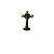 CRUCIFIXO METAL SÃO BENTO MESA PEQ 12CM - Imagem 1
