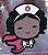 Bolsa Transparente G - Enfermeira Lilás - Imagem 11
