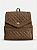 Mochila Executiva Feminina Matelassê Caramelo - Urban Flow | THEA Handbags - Imagem 1