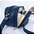 Bolsa Crossbody Feminina Azul Marinho Urban Flow com Alça Ajustável - Imagem 4
