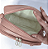 Bolsa Crossbody Feminina Rose Nude Urban Flow com Alça Ajustável - Imagem 3