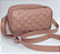 Bolsa Crossbody Feminina Rose Nude Urban Flow com Alça Ajustável - Imagem 1