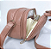 Bolsa Crossbody Feminina Rose Nude Urban Flow com Alça Ajustável - Imagem 4