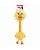 Brinquedo de Pelúcia KONG Shakerz Wingz — Pássaro Maluco Rosa - Imagem 2
