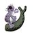 KONG PULL-A-PARTZ PALS COALA BRINQUEDO 2 EM 1 - Imagem 2