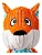 Pelucia Kong Floppy Knots Hipopamo/raposa Jumbo XL - Imagem 8