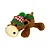Kong Holiday Cozie Reindeer Medium - Pelúcia Natalina para Cães - Imagem 1